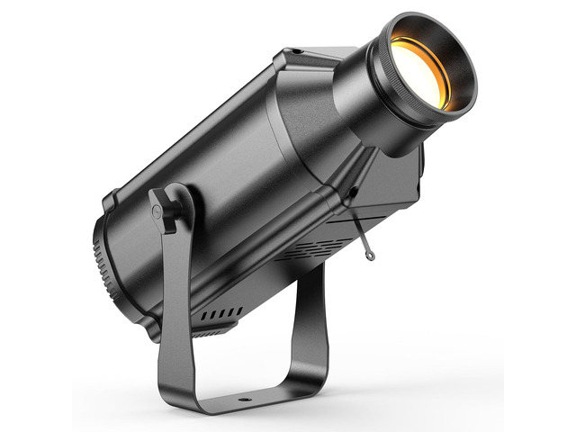 LEKO Profile Stage Spotlights, 100W Cool & Warm White COB Lights,3200K-5600K, Zoom Control & DMX512 Par Ellipsidal Lights, 6CH Manual Focus LED...