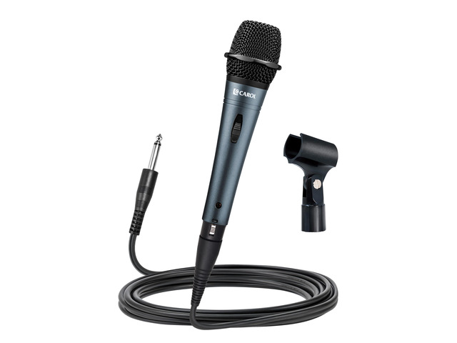 E dur-916S Gray XLR Wired Vocal Microphone for SingingSupercardioid Patented dual-shock-mount minimizes handling noise. Anti-rolling grille keeps...