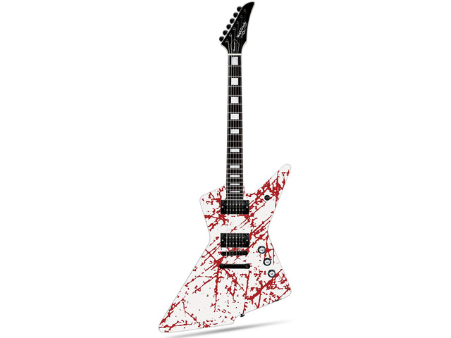 WestCreek Revenge Solid Body Electric Guitar, Heavy Metal Guitar, Right Handed, Heavy Metal Pickups, Rounded End Jumbo Frets, Bone nut, Rosewood...