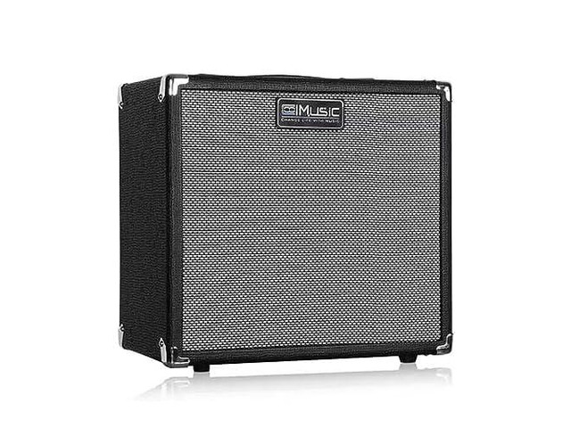 TS112 Bass Guitar Amp 30W Electric Guitar Bass Combo Amplifier with Onboard Clean and Distortion Overdrive Dual Tone Switching Practice