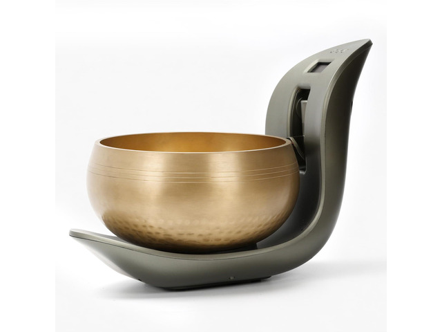 Automatic Singing Bowl Hands-Free Sound Healing Bowl for Meditation, Yoga, Mindfulness, Energy Healing, Deep Relaxation & Sleep,Auto-Striking...