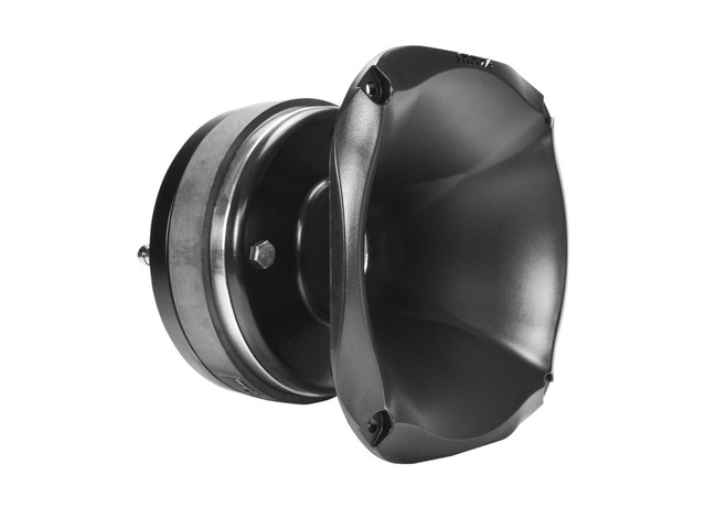 2' Exit Midrange Compression Driver + Horn WG2200Ph Slim 200 Watts 8 Ohm 109 dB, Shallow Profile Aluminum Horn + Ferrite Phenolic Driver