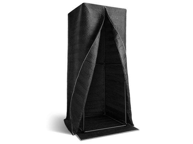 Portable Vocal Booth, One-piece Design Recording Booth with 720 Degree Sound Dampening, Home Studio Soundproof Booth for Voiceover, Podcast, Singing