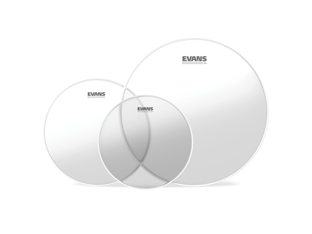 Drum Heads - G1 Clear Standard Tompack (12 inch, 13 inch, 16 inch) tom packs deliver balanced tone, consistent response, durable performance and...
