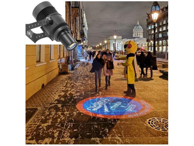 40W Custom GOBO P Led Logo Lights Image for Store Business Outdoor and Indoor I Waterproof with Remote Control (40, Watts)