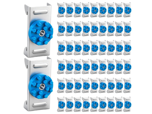 100 Pack Soundproofing Sound Isolation Clips Resilient Channel Mounting Clip Reduces Noise from Noisy Neighbors for Apartment Recording Studio...