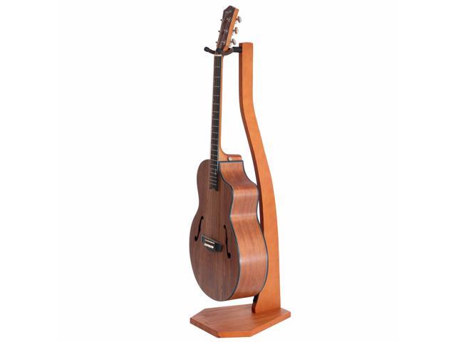 Wooden Guitar Stand, Handmade German Ash Solid Swan-shaped Wood Racks Floor, for Electric Guitars, Acoustic Guitars, Classical Guitars, Banjos,...