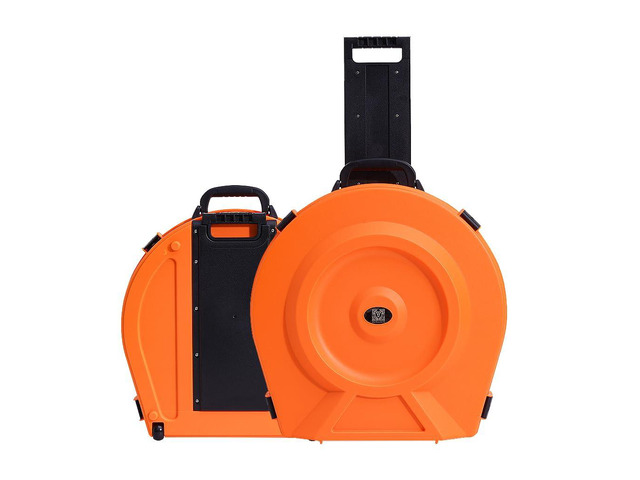 22'' Cymbal Case With Wheels, Rolling Cymbal Hard Case With Foam, Fits 10 Ã— 21' Cymbals, Design for Drum Cymbal, Cymbal Vault Upgrade Cymbal Bag,...