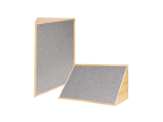 2 Pack Bass Traps,24' X 12' Wooden Bass Traps Corner,Large Sound Echo Absorbers,Low Frequency Trap Standing Wave Acoustic Treatment for Home...