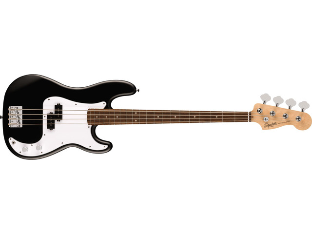 Squier Debut Series Beginner Precision Bass Guitar, Matte Black Starter electric bass guitar, free lessons included, ideal for beginners,...