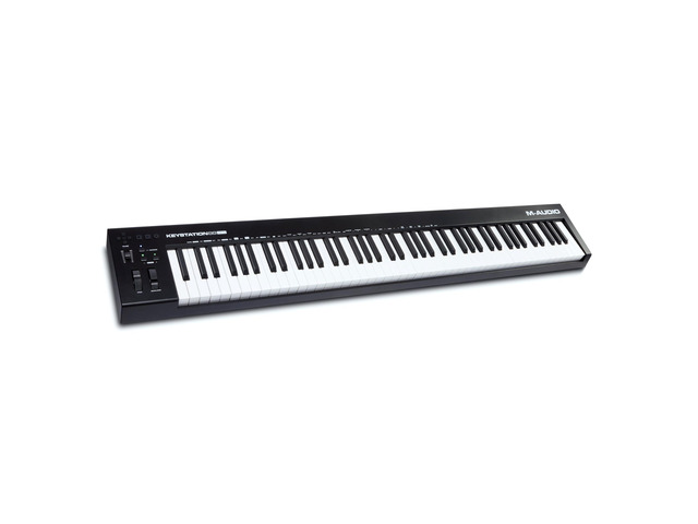 Keystation 88 MK3 88 Key Semi Weighted MIDI Keyboard Controller for Complete Command of Virtual Synthesizers and DAW parameters