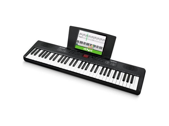 Melody 61 MK4 Keyboard Piano for Beginners with 61 Keys Speakers, Tablet/Sheet Music Stand, 300 Sounds and Music Lessons