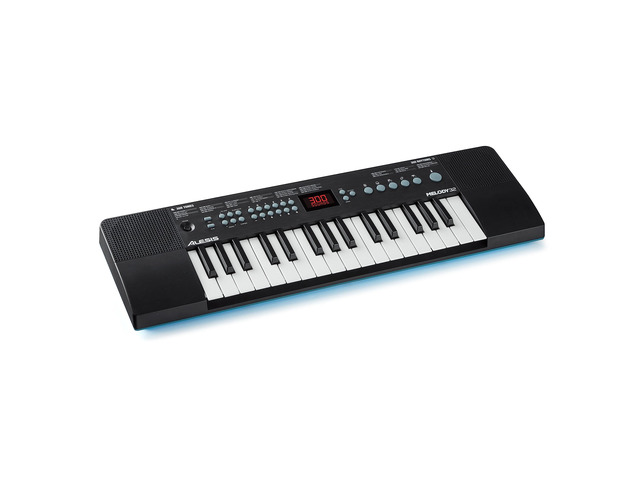 Melody 32 - Electric Keyboard Digital Piano with 32 Keys, Speakers, 300 Sounds, 300 Rhythms, 40 Songs, USB-MIDI Connectivity and Piano Lessons