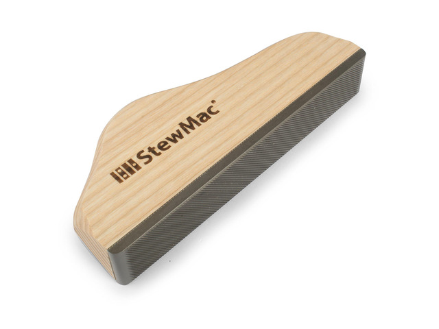 Guitar Fret Leveling File, 6' Length (0862) Hardwood Handle Works on Nickel-Silver & Stainless-Steel Frets
