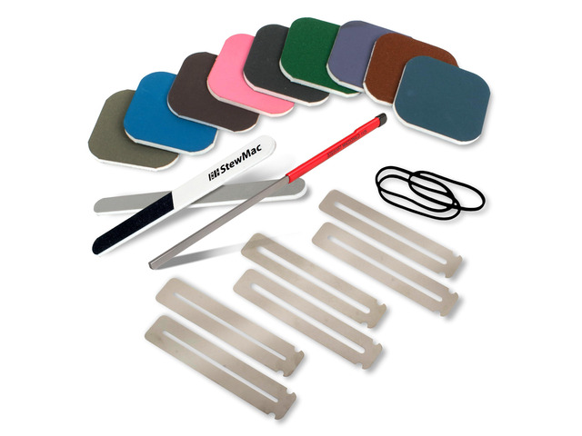 Rough Fret Smooth + Shine Set, Guitar Fret End Dressing And Polishing Kit for Guitar Maintenance (5087)