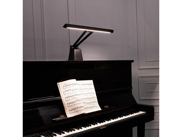 Professional LED Piano Lights for Upright Piano - Piano Lamps with Ambient Light, Favorite Mode, Eye-Care, 5 Levels Color Temperatures, 5 Levels...