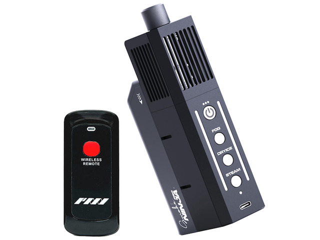 SmokeNINJA PRO KIT - Portable Fog Machine with Bluetooth, 3rd Gen Haze Nozzle for Cinematic & Studio Use - Perfect for Cinematography, Photography,...