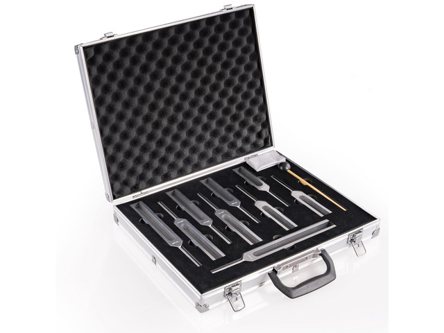 Solfeggio Tuning Fork Set, 9 Solfeggio Tuning Forks for Healing, Sound Therapy, 6 Standard Frequencies and Missing 3 Frequencies Tuning Forks Set...