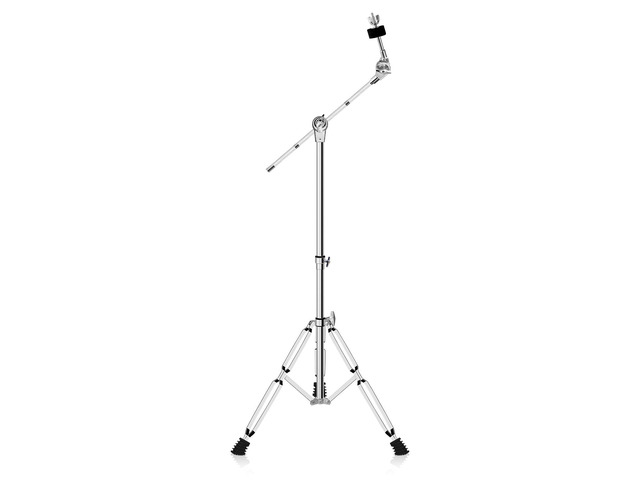 2-Pack Straight Cymbal Stands + 2-Pack Boom Cymbal Stands Combo Set, Adjustable Drum Hardware Percussion Instrument Stand Gear Kit for Installing...