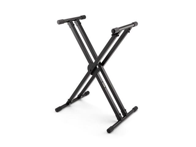 On-Stage KS8291XX ERGO-LOK Double-X Keyboard Stand with Lok-Tight Construction