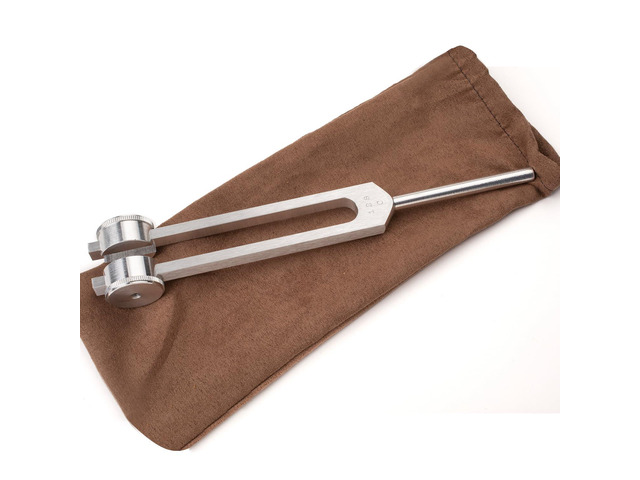 Otto 128 Weighted Tuning Fork for Healing, Made in The USA, Chakra Healing, Sound Therapy for Reducing Inflammation, Meditation, Relaxation, Sound...
