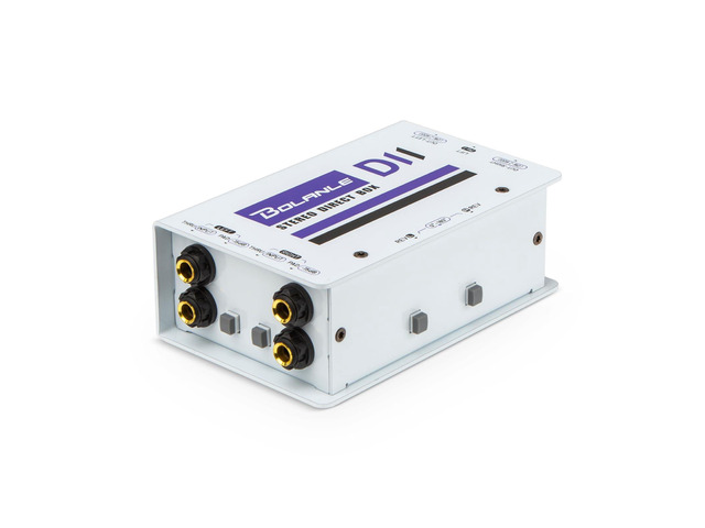 D2 Premium Passive Stereo DI Box, 2 Channel Direct Box with -15dB Pad, Ground Lift & Polarity Switch, XLR Thru Output for Guitar, Bass, Keyboard,...