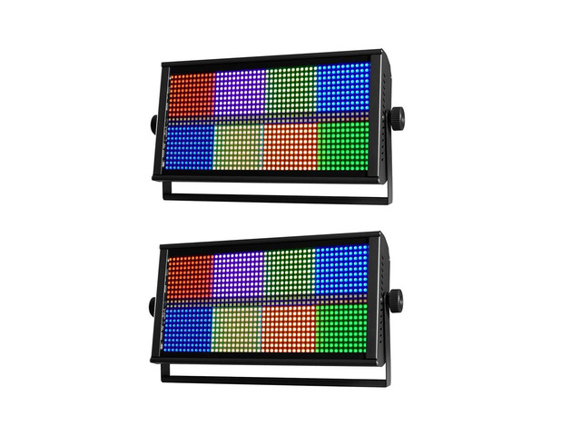 500W RGBW LED Strobe Light, DMX512 Stage Blinder 960 LEDs, 8-Segment Pixel Control, Wash Effect, Sound Activated for DJ Gigs, Clubs, Parties,...