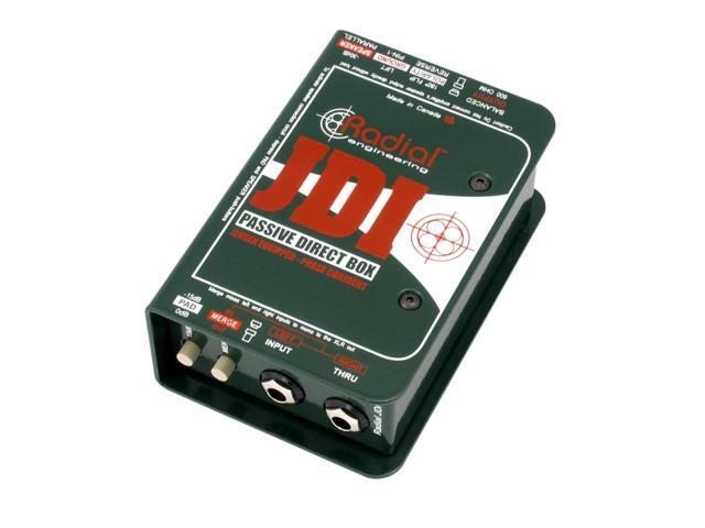 Radial JDI Jensen-equipped 1-channel Passive Instrument Direct Box