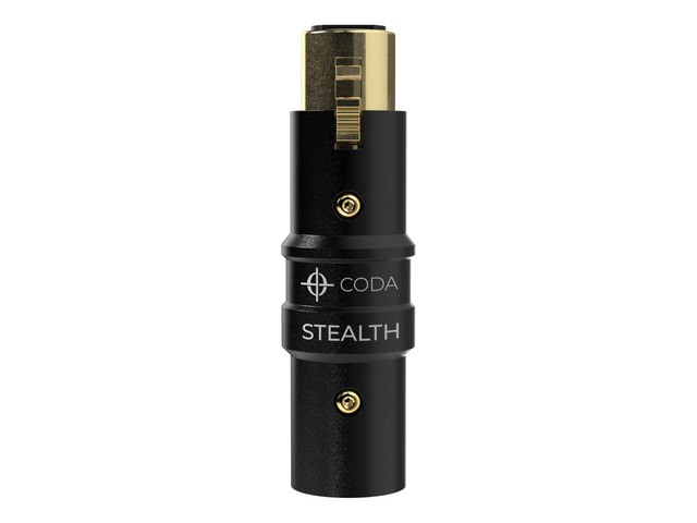 Coda MB-Stealth in-Line Microphone Preamp Mic Gain Booster 28 dB Clean Gain For Dynamic and Ribbon Mics, 48V Phantom Power, Ultra Low Noise,...