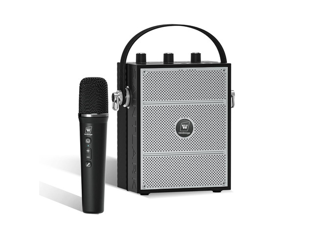 50W Wireless Voice Amplifier with Handheld Microphone S98 Pro Portable Bluetooth Speaker Microphones for Teachers Events,Wireless Karaoke Mic for...