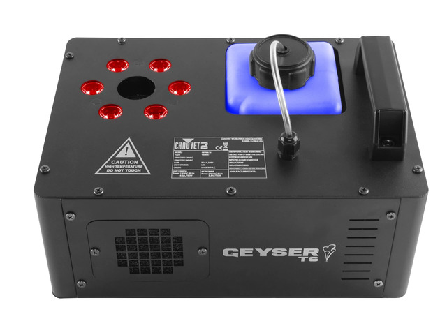 Geyser T6 Vertical Fog Machine Pyrotechnic Style Fog Effect Without Toxic Chemicals or CO2 Wireless and Timer Remote Control Compact Design...