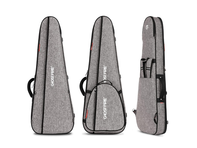 Super Thick High-End Guitar Gig Bag for ST/TL/LP/SG Guitar, Grey Padded Electric Guitar Case for ST/TL/LP/SG Guitar, Waterproof Guitar Bag with...