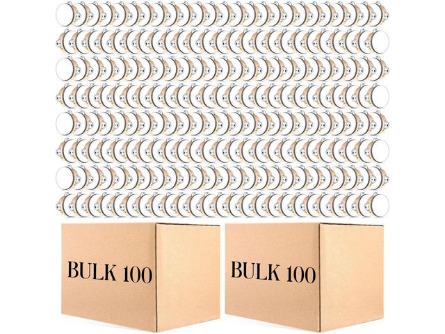 100 Pcs 4 Inch Wedding Tambourine Bulk Drum for Adults Hand Held Percussion Gift Wood Metal Jingles Musical Educational Drum Instrument for Church...