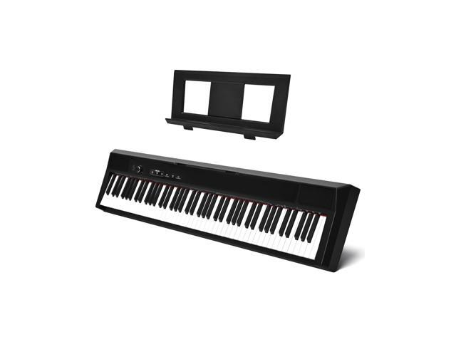 S-200 Beginner Keyboard Piano - 88 Key Full-Size Weighted Digital Piano, Portable Electric Piano with Sustain Pedal, Power Supply, Dual Headphone...