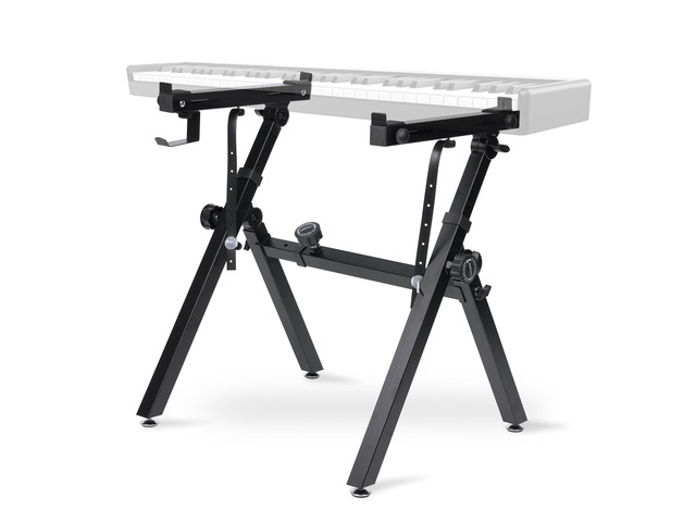 Universal Keyboard Stand, Z-style Heavy-Duty Piano Stand, Adjustable and Portable Piano Keyboard Stand for 61 and 88 Keys, Piano Stand for 88...