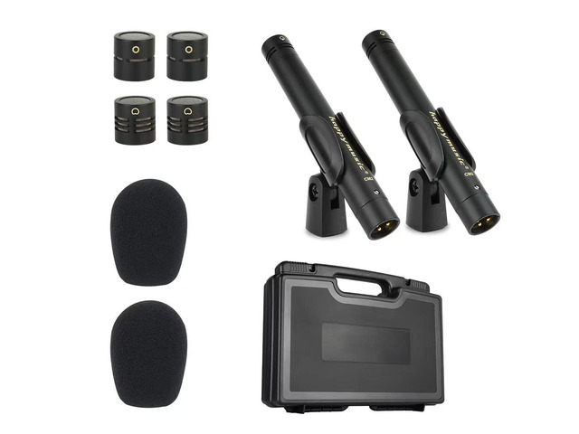 CM2 Pencil Stick Condenser MicrophoneInterchangeable Omni,Cardioid and Super Cardioid Capsules for Acoustic Woodwind Instruments &Professional...