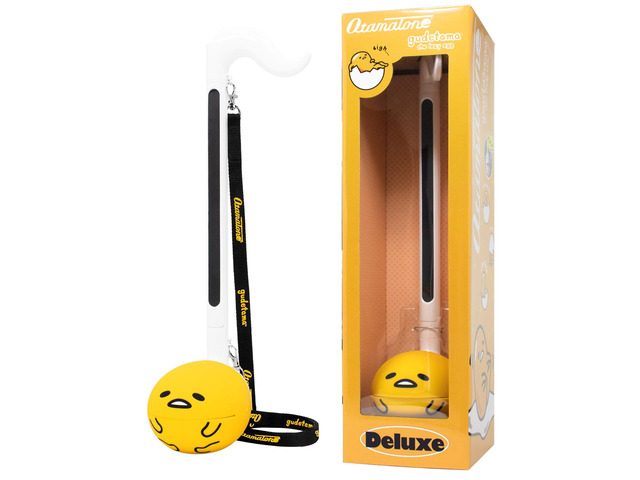 Deluxe Japanese Sanrio Electronic Musical Instrument - Gudetama Portable Digital Synthesizer from Japan by Maywa Denki with 3.5mm Aux Jack &...