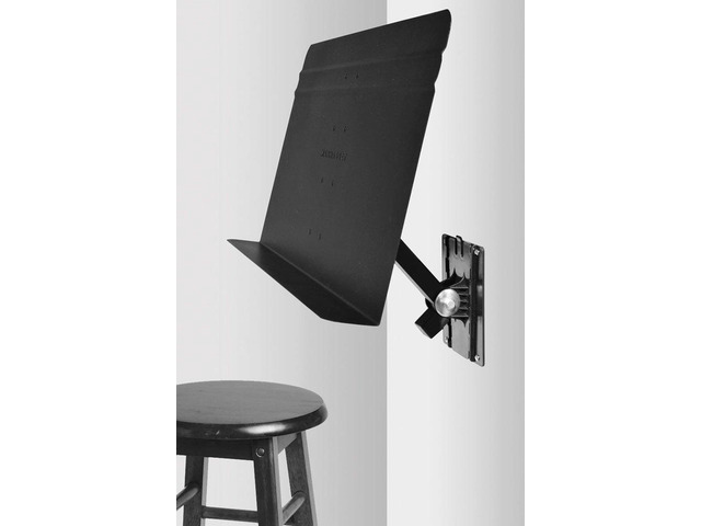 56 Wall Music Stand Wall Mounted Sheet Music Stand, Space-Saving Design, Practice Rooms, Classrooms, Studios and Performance Spaces