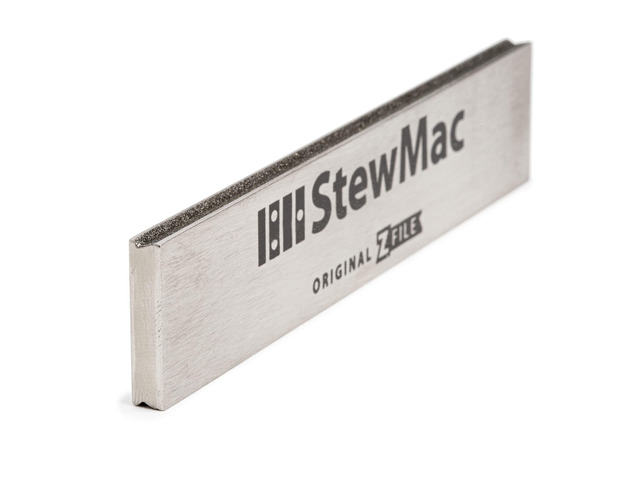 Compact Original Z-File Fret Crowning File, 150 Grit Offset Angles Work Fret Sides Not Tops, Ideal for Worn Low and Wide Frets, 150 Grit Diamond...