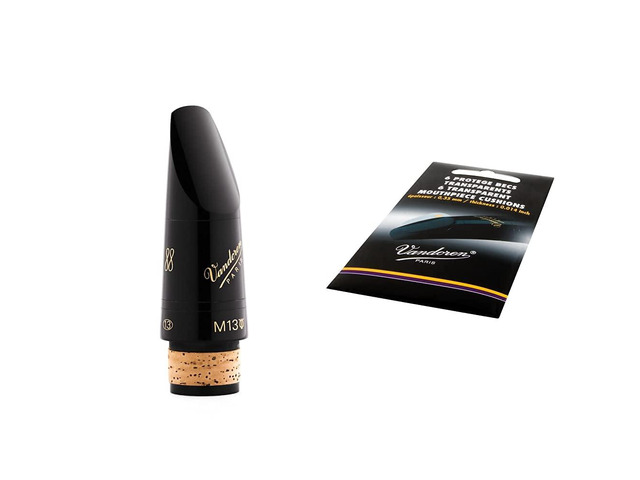 CM4158 M13 Lyre 13 Series Profile 88 Bb Clarinet Mouthpiece and VMC6 Mouthpiece Cushions Bundle