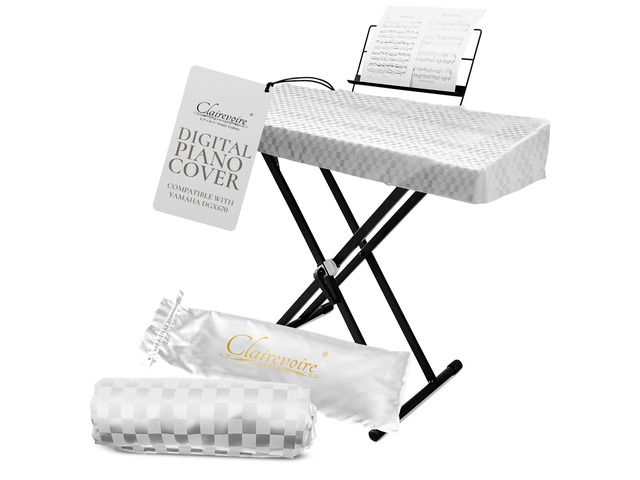 Waterproof Keyboard Piano Cover Cloth for Yamaha DGX670, DGX660, DGX650, Keyboard Covers for Digital Piano, Electric Piano Protection, Weighted...
