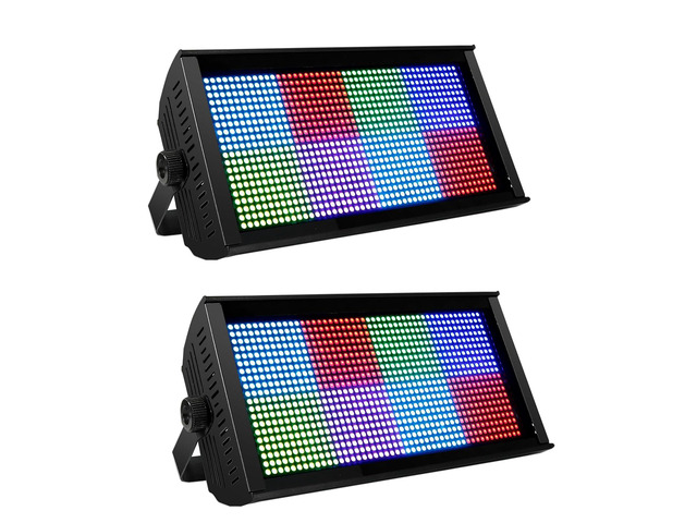 Stage Light Wash Strobe LED 200W RGB Marquee (8 Segments) Uplights DMX512 Metal Housing DJ Light Bar for Party Disco Wedding Bar Holiday KTV...