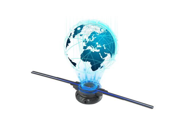 19.7 Inch 3DHologramFan Holographic Projector with WiFi APP Bluetooth Remote Control LED Display Includes 700 3D Videos for Trade Shows Retail...