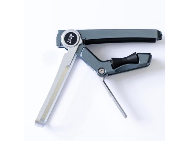 2025 Upgrade Rolling Guitar Capo, Aluminum Alloy - CNC Metal Carving Capo for Acoustic and Electric Guitars, Unique Folding and Hiding Design,...