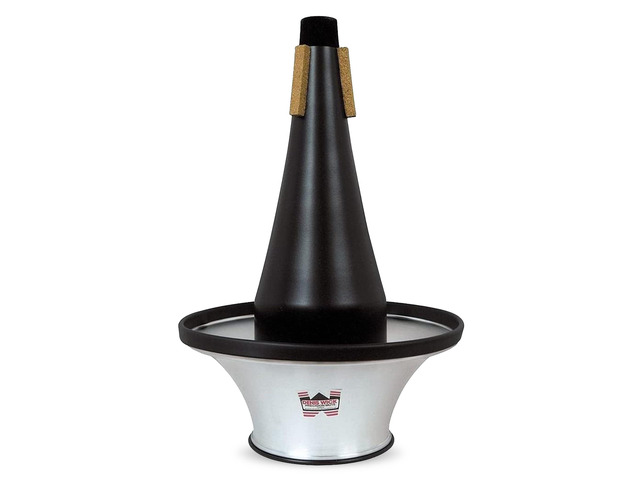Adjustable Cup Mute for Bass Trombone, 5533 - Hand-Spun Aluminum Mute and Adjustable Cup Position for Varied Tone - Ideal for Practice, Performance...