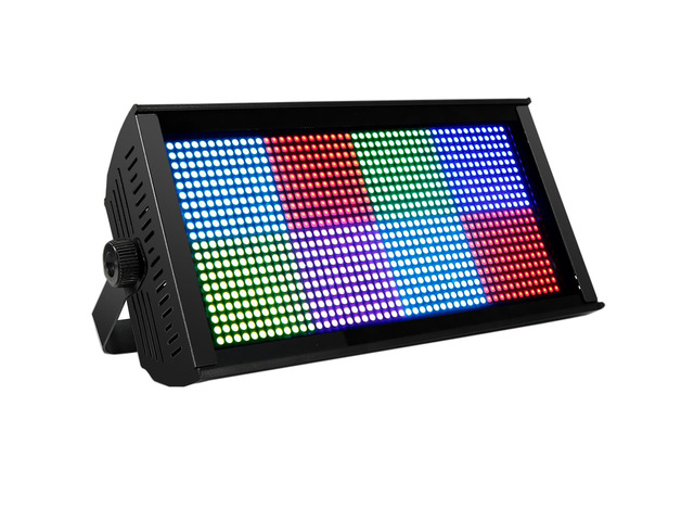 Stage Light Wash Strobe LED 200W RGB Marquee (8 Segments) Uplights DMX512 Metal Housing DJ Light for Party Disco Wedding Holiday KTV Birthday