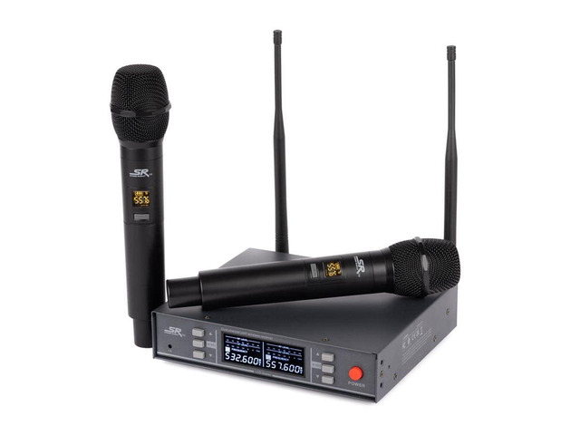 200-Channel UHF Dual Handheld Wireless Microphones System, 262 Feet (80 Meter) Range, Perfect for Church, Birthdays, Karaoke, Weddings, Events -...