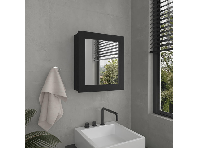 Luma Medicine Cabinet with Mirror Door 20.5' High Cabinet Organizer with Two interior Shelves for Bathroom, Kitchen, Mudroom