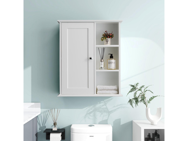Upgraded Bathroom Wall Cabinet Over The Toilet Storage Cabinet Wall Mounted Storage Cabinet Wooden Medicine Cabinets
