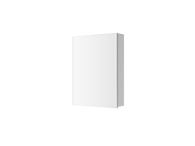 20'' W x 26'' H Surface Frameless Mirror Medicine Cabinet, Beveled Mirror Edges Bathroom Medicine Cabinet, Left opening door